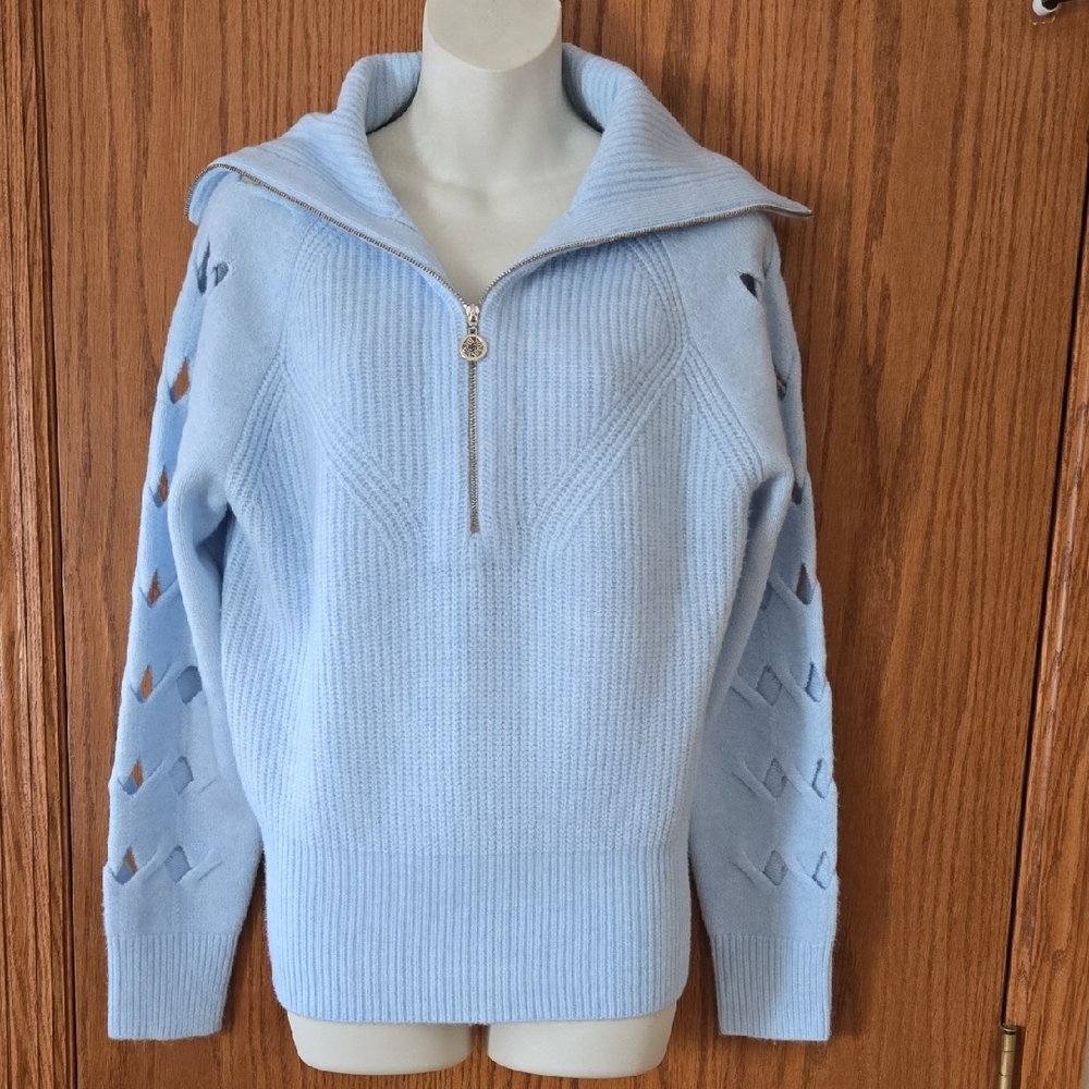 WHBM Half Zip Pullover - Picture 3 of 11